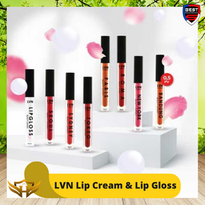 produk lvn lip cream dan lip gloss